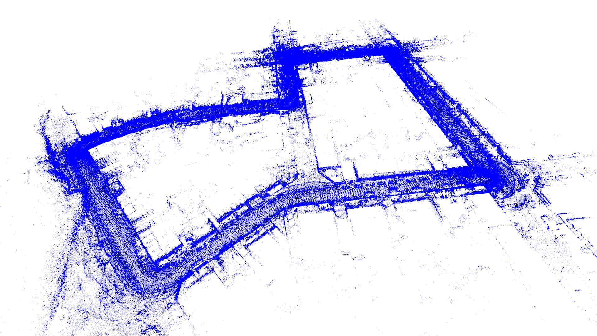 Mapping of Sparse 3D Data using Alternating Projection